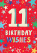Picture of 11 BIRTHDAY WISHES CARD